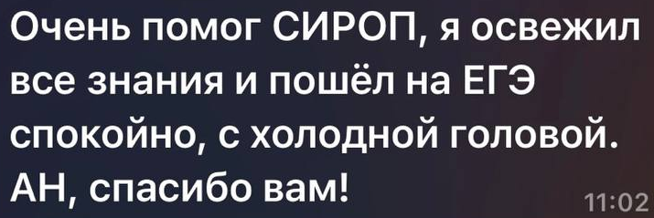 Отзыв ученика 4